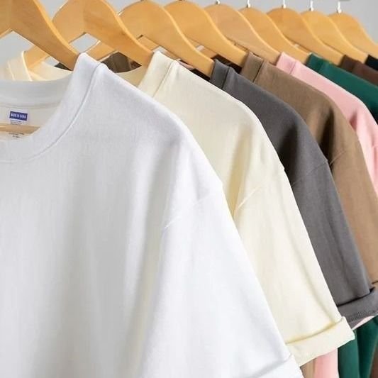 Kit 2 Camiseta Masculina Básica Peruana Lisa Algodão Premium