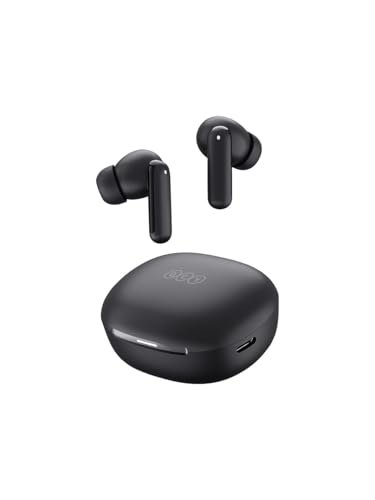 Fone de ouvido Bluetooth QCY MeloBuds N30 ANC Preto