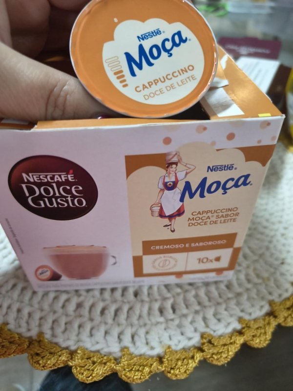 Cappuccino em Cápsulas Nescafé Dolce Gusto, 170g, 10 Cápsulas + Frete Grátis