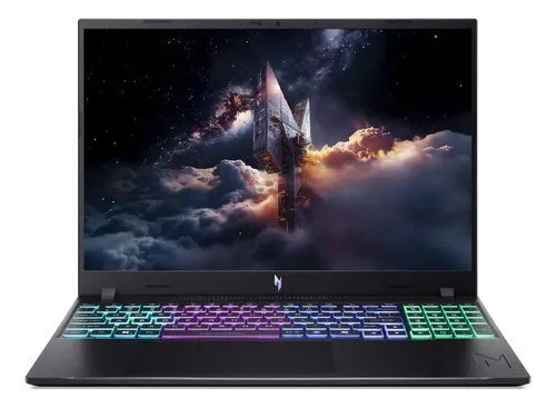 Notebook Acer Nitro 58mm C5 8GB Ram 512GB Ssd RTX 5060 Linux Preto