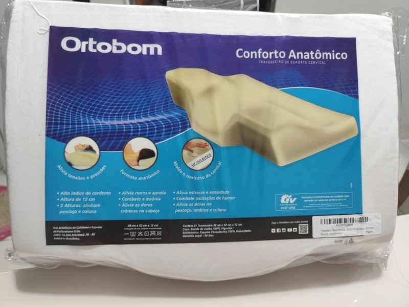 Travesseiro Cervical Ortobom
