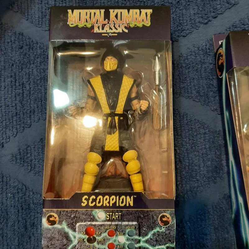 Boneco Scorpion Mortal Kombat Klassic Mcfarlane Toys