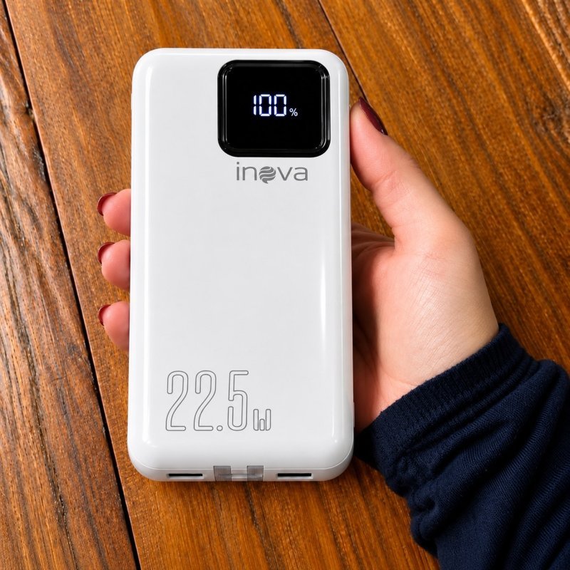 Power Bank Cabo Integrado 20000mAh