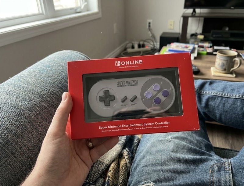 Controle Super Nintendo Pro Switch