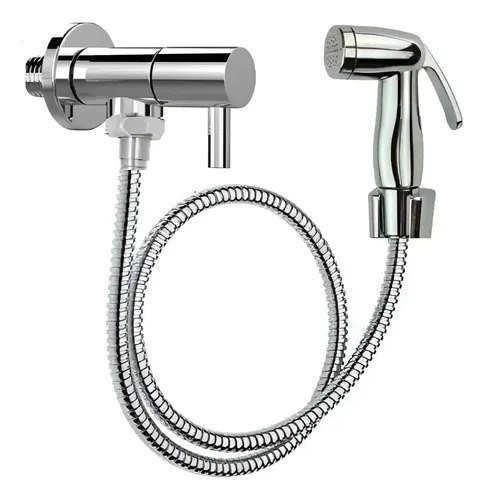 Ducha Higiênica Inox Com Registro Luxo E Alta Durabilidade