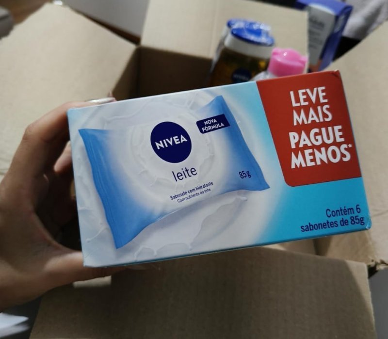 Sabonete Em Barra NIVEA Hidratante Leite 85g