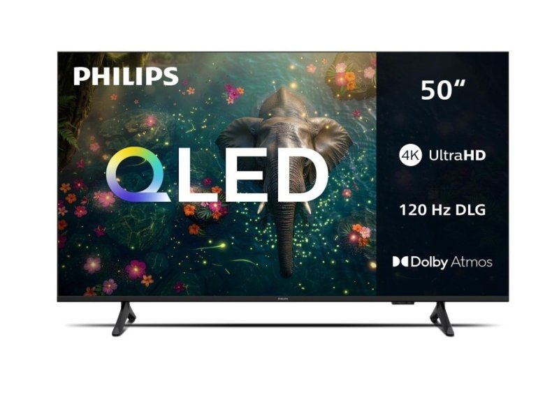 Smart TV Philips 50" 4K QLED 50PQG7811/78 Comando de Voz Bluetooth