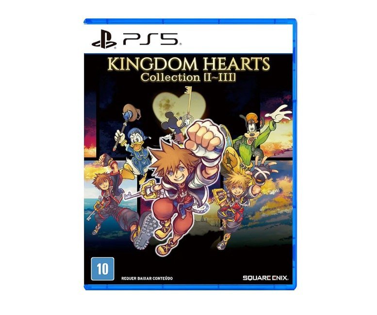 Jogo Kingdom Hearts: Collection [I-III] Mídia Física, PS5