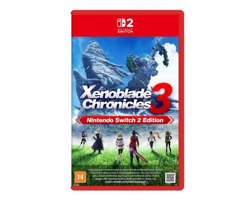Jogo Xenoblade Chronicles 3, Mídia Física, Capa padrão, Switch