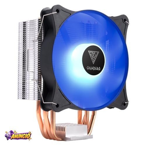 Cooler para Processador GAMDIAS Boreas E1-410, LED Azul