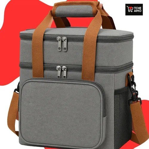 Bolsa Térmica Marmita Tche Amo 13.5 L Alça Transversal Ajustável Removível 2 Compartimentos