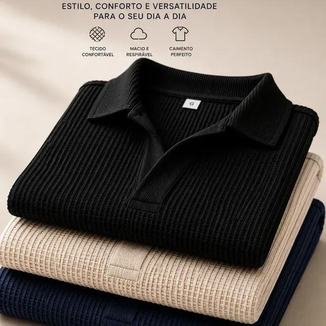 Kit Camisas Gola Polo Camisetas Blusas (P ao GG)
