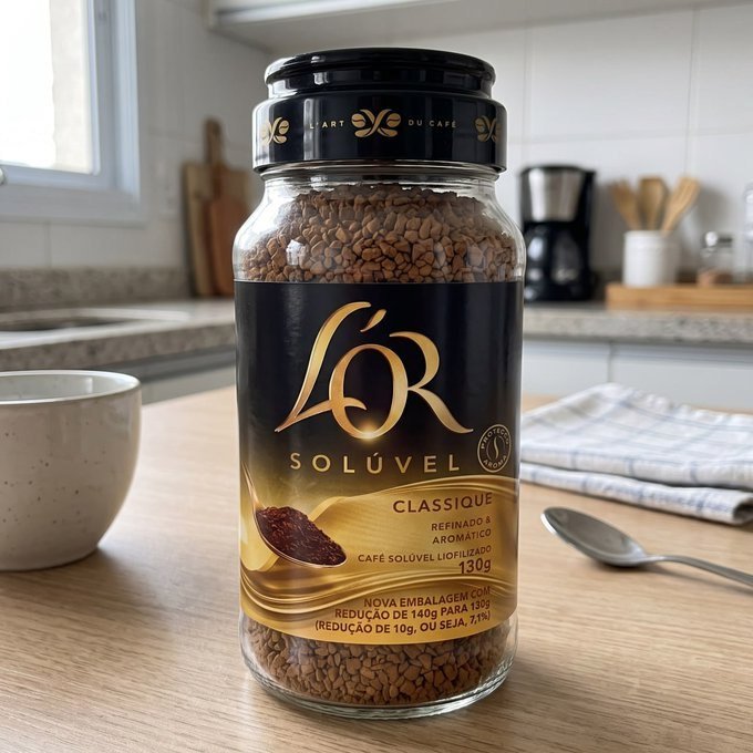 L'OR, Café Solúvel Classique 130g com Frete Grátis