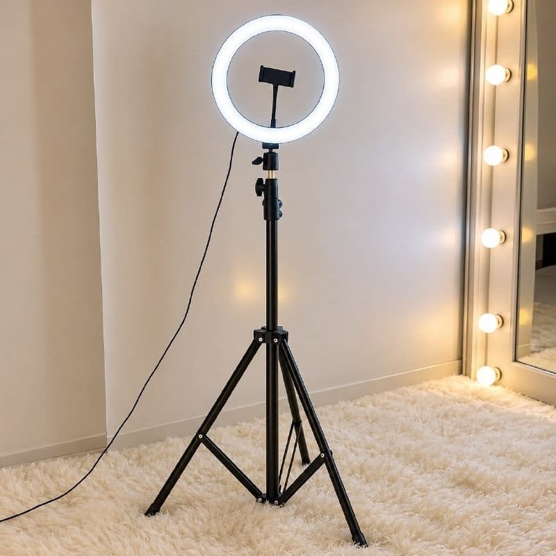Ring Light LED 30cm com Tripé 2,1m