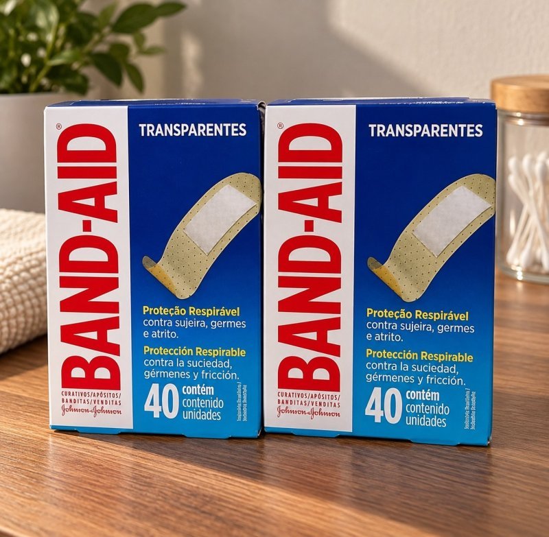 Curativo Adesivo Band-Aid Regular, 40 Unidade