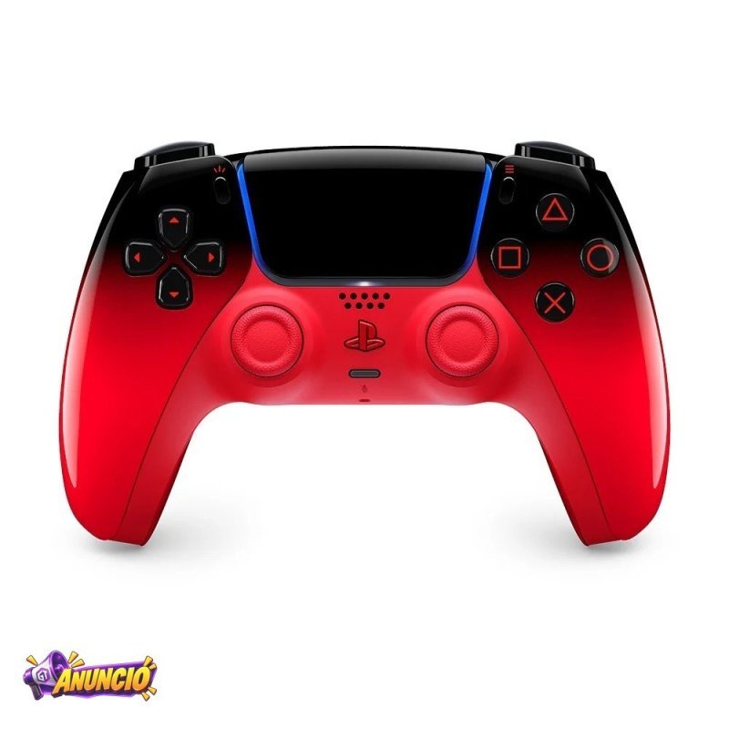 Controle Sem Fio Sony DualSense Hyperpop, PS5, Techno Red, Vermelho - 1000048518