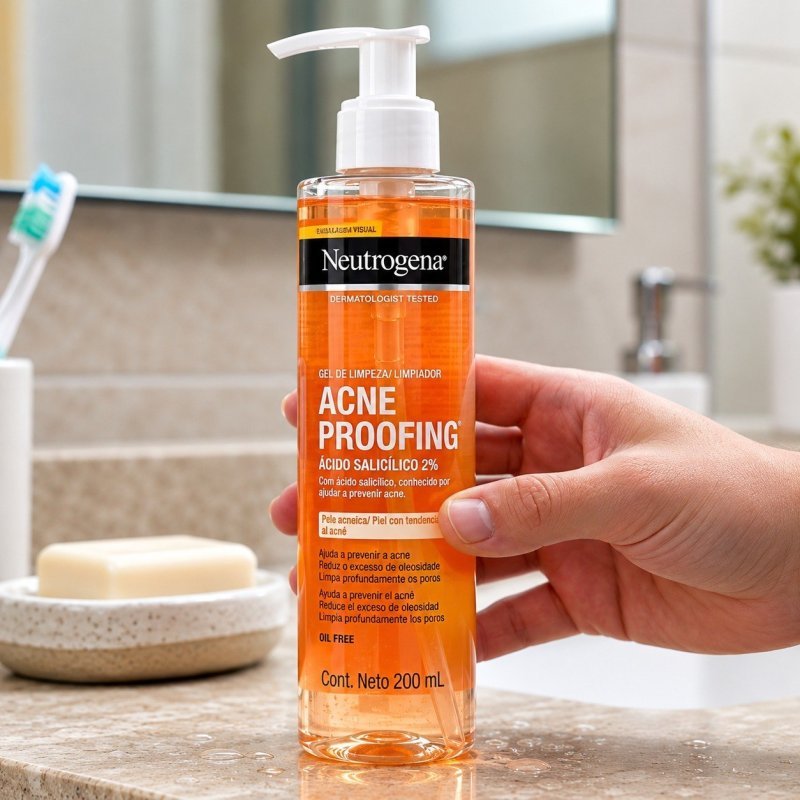Gel de Limpeza Facial Neutrogena Acne Proofing 200ml