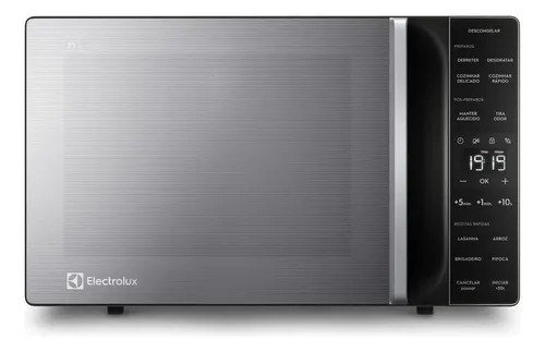Micro-ondas ME23S 23L Efficient Com Descongelamento Assistido Cor Inox Electrolux