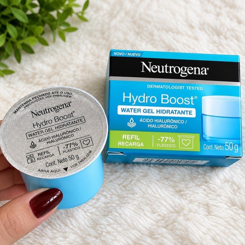 Hidratante Facial Neutrogena Hydro Boost Refil 50g + Frete Grátis