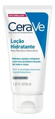 Loção Hidratante Corporal 3 Ceramidas Hidratação 120h CeraVe 50ml