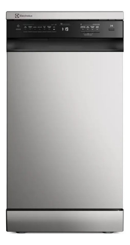 Lava-louça Electrolux 10 Serviços Inox Lava E Seca 50' Ls10e Prateado