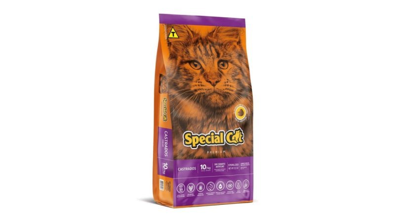 Ração Special Cat Premium Castrados 10,1Kg