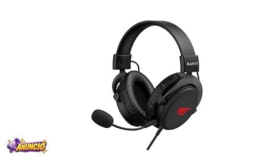 Fone De Ouvido Gamer Headset Havit H2015D Pc/Xbox/Ps4/Ps5 All Black