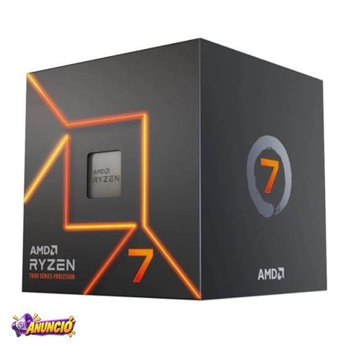 Processador AMD Ryzen 7 7700 Box(AM5/8Cores/16Threads/5.3GHz/40 MB Cache/Radeon Graphics/Cooler Wraith) C/Video