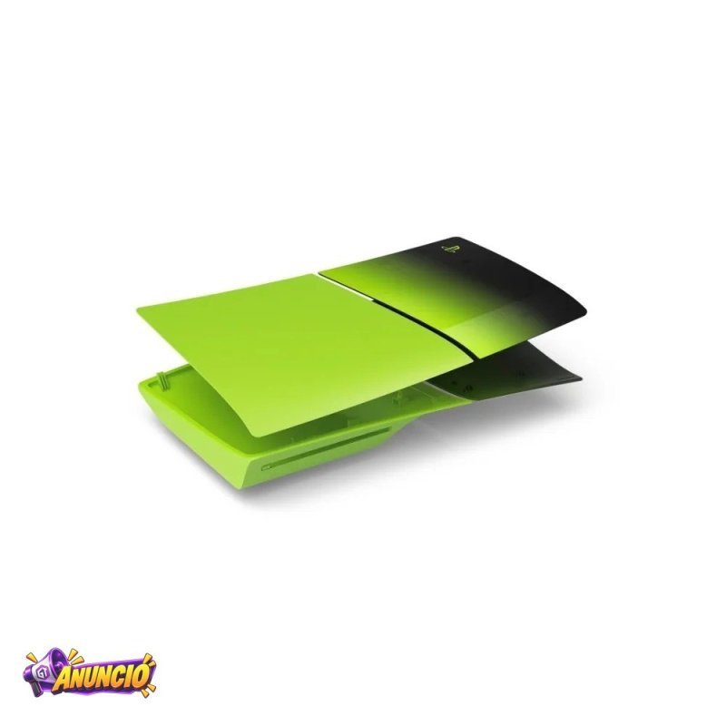 Tampas Para Console Playstation 5 Slim Remix Green Hyperpop Verde