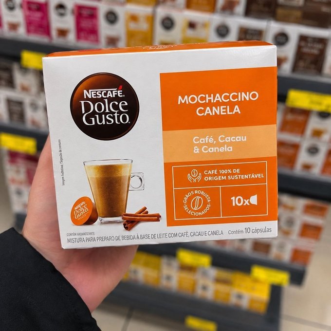 Nescafé Dolce Gusto Mochaccino Canela 10 Cápsulas + Frete Grátis