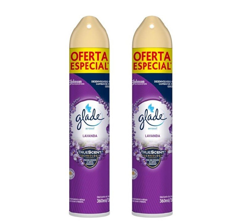 Glade Aromatizador de Ambiente Lavanda 360ml