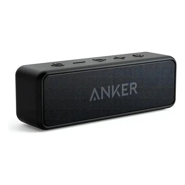 Caixa de Som Portátil Anker Soundcore 2 Bluetooth 5 IPX7 Preta