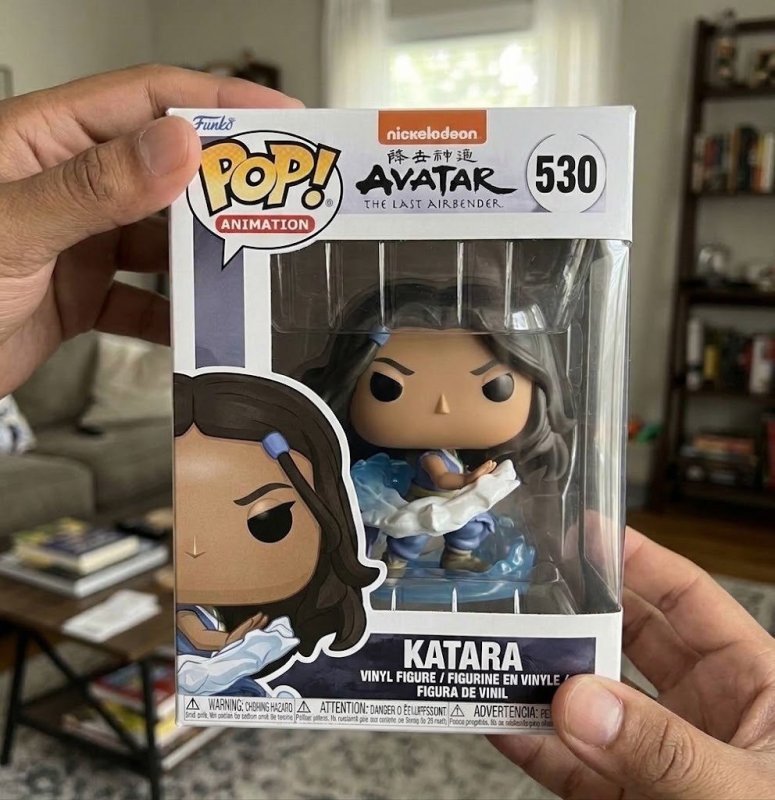 Funko Pop Avatar Aang, O Ultimo Mestre Do Ar Katara 2107