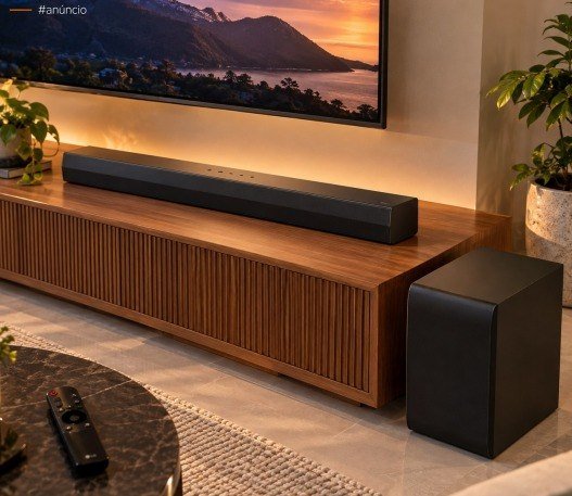 Soundbar LG S40T Bluetooth 300W 2.1 Canais Dolby Digital