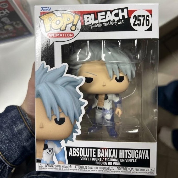 Funko Pop! Bleach A Guerra Sang De Mil Anos Hitsugaya