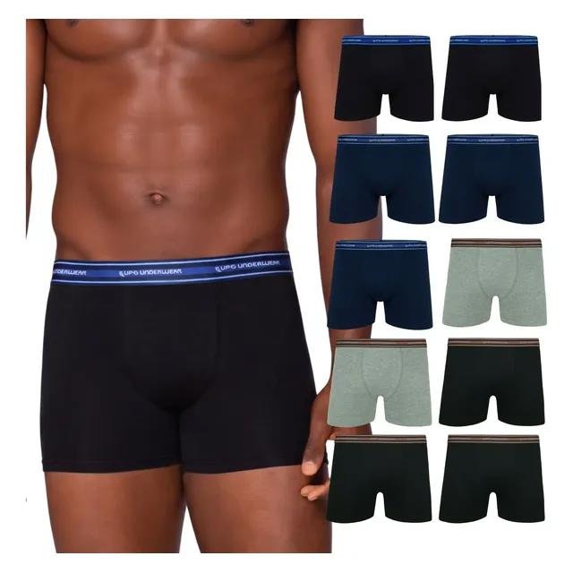 Kit 10 Cueca Boxer Lupo Algodão Cotton Conforto Original Box (P ao GG)