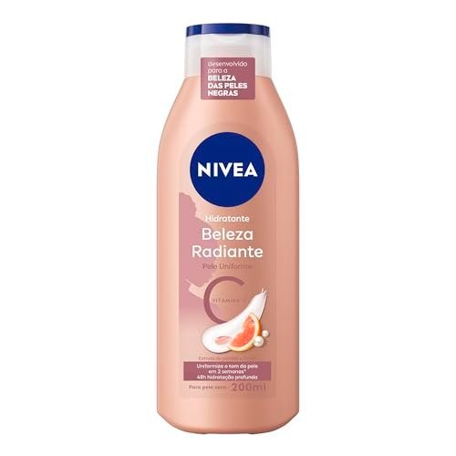 Hidratante Corporal NIVEA Beleza Radiante Pele Uniforme, 200ml