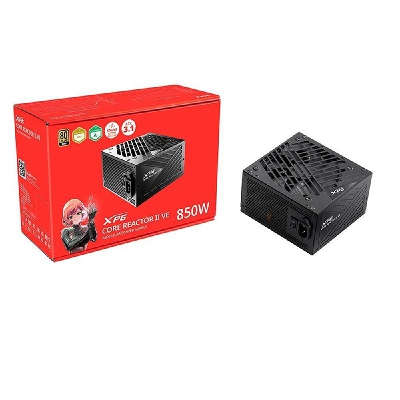 Fonte XPG Core Reactor II VE 850W Modular 80 Plus Gold