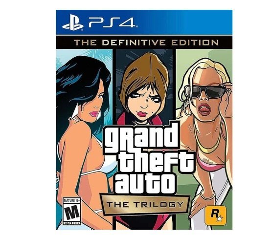 Jogo Grand Theft Auto The Trilogy The Definitive Edition, Mídia Física, PS4