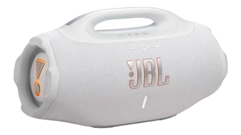 Caixa de Som Portátil Jbl Boombox 4, Bluetooth, À Prova D'água, Branca 58035047