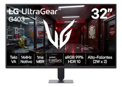 Monitor LG UltraGear 32" FHD 144Hz