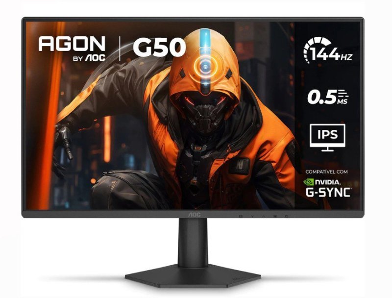 Monitor Gamer AOC AGON G50 24" 144Hz 0,5ms IPS HDR10