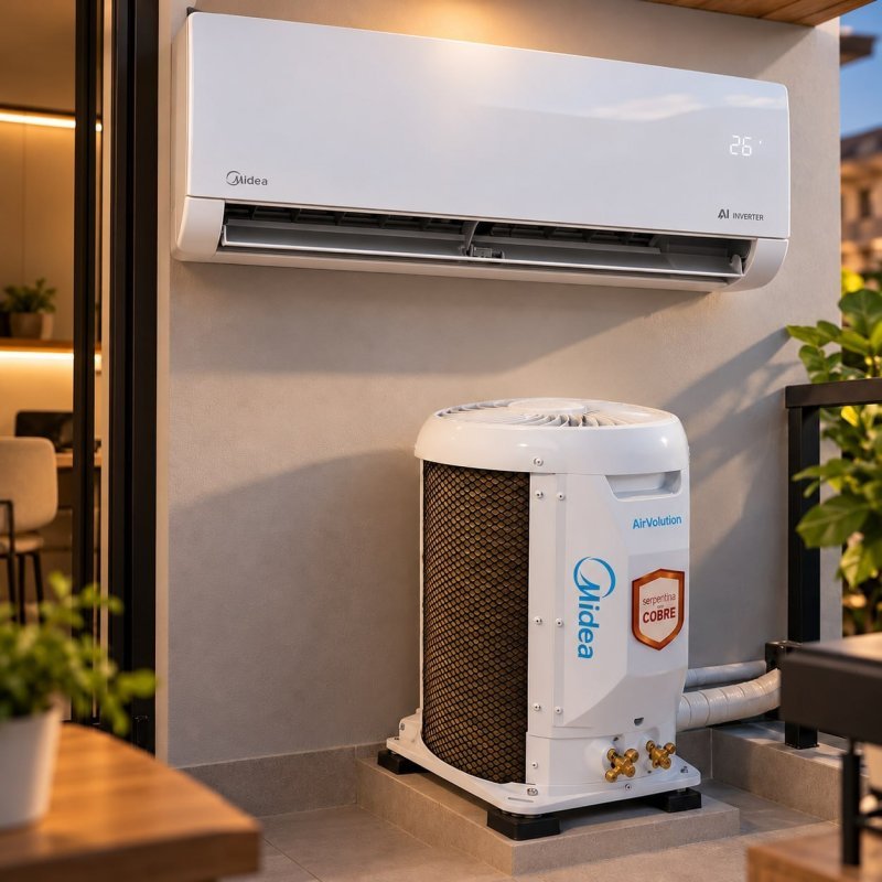 Ar-condicionado Split Inverter 9.000btus Springer Frio Midea