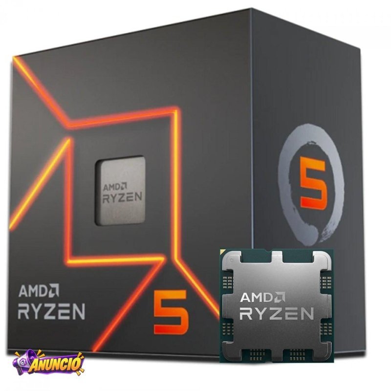 Processador AMD Ryzen 5 8500G, 3.5GHz (5.0GHz Turbo) Com Cooler AMD Wraith Stealth,100-100000931BOX