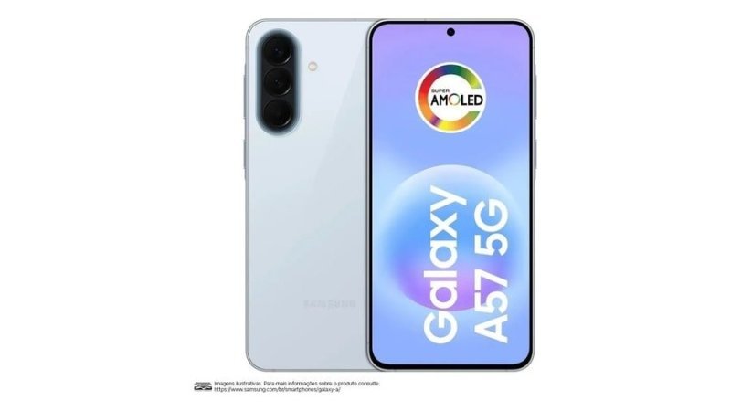 Celular Samsung Galaxy A57 5g 128gb, 8gb Ram, Recursos Ai