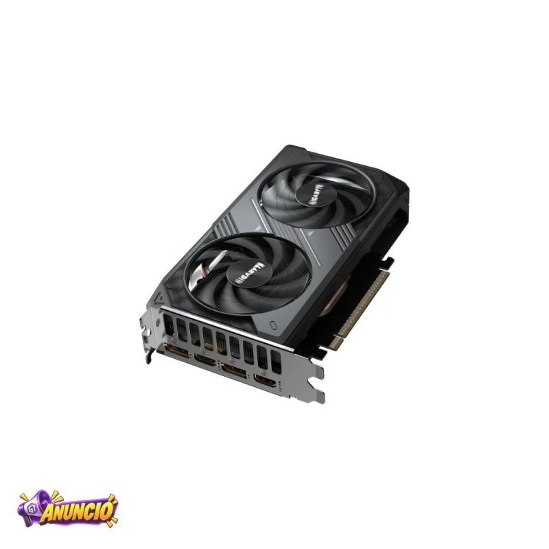 Placa De Video Gigabyte Rtx 5050 Windforce 2 Oc 8GB Nvidia Geforce 8GB Gddr6 128Bit Dlss Ray Tracing Gv N5050Wf2Oc 8Gd