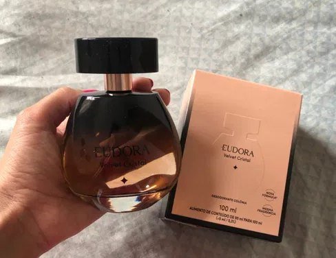 Eudora Velvet Cristal Desodorante Colônia 100ml
