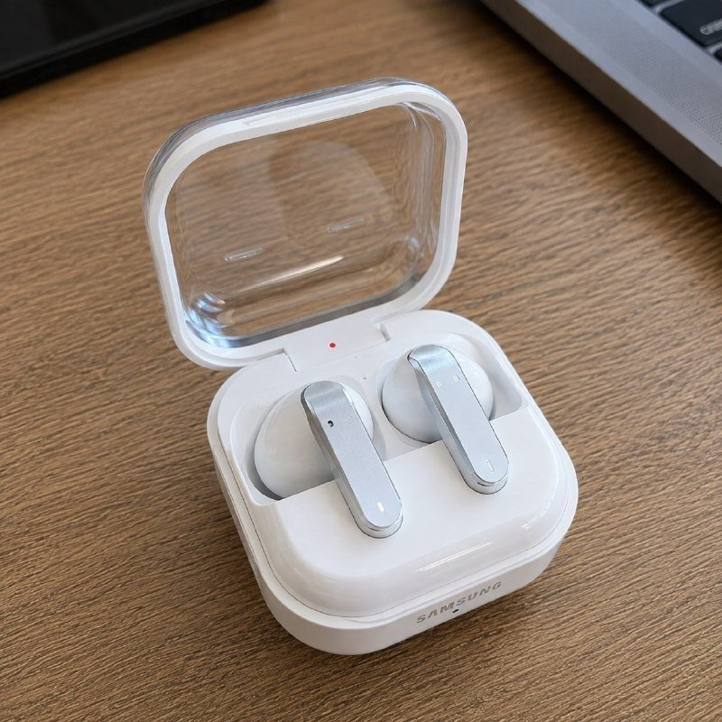 Samsung Galaxy Buds4 fone De Ouvido galaxy Ai gemini branco