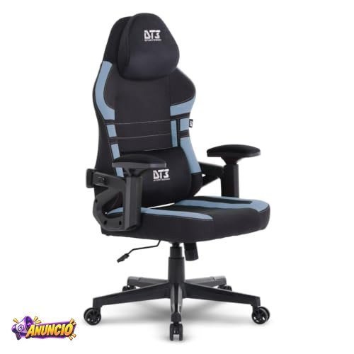 Cadeira Gamer DT3 GX, reclinável, apoio de cabeça ajustável, apoios de braços com ajuste de profundidade
