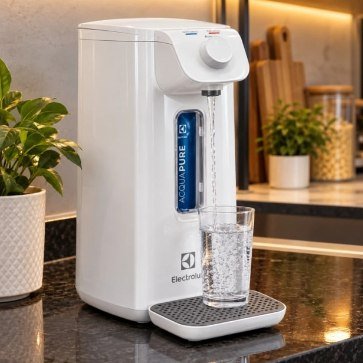 Purificador de Água Electrolux Natural Filtro Refil Compacto Tecnologia Acqua Pure Alta Filtragem